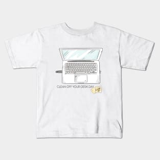 Clean Off Your Desk Kids T-Shirt